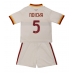 AS Roma Evan Ndicka #5 Barnkläder Borta matchtröja till baby 2026-27 Kortärmad (+ Korta byxor) Billigt AS Roma Evan Ndicka #5 Barnkläder Borta matchtröja till baby 2026-27 Kortärmad (+ Korta byxor) Billigt